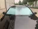福澤星25款邁騰遮陽板b9專用汽車前擋風玻璃防曬隔熱380遮光擋330適用于 鈦銀升級防曬+側擋紗窗 邁騰 曬單實拍圖