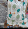 童泰（TONGTAI）嬰兒連體衣夏純棉衣服初生寶寶蝴蝶哈衣爬服提花綠色66cm 曬單實(shí)拍圖