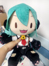 現(xiàn)貨 SEGA 世嘉 初音未來 毛絨玩偶 fufu 正版 抱枕 生日禮物男 初音未來喵喵fufu《高約34cm》 帶防偽吊牌 可驗真?zhèn)?曬單實拍圖