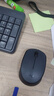 羅技（Logitech）MK235 鍵鼠套裝 無(wú)線鍵鼠套裝 辦公鍵鼠套裝  防潑濺防指紋 全尺寸 帶無(wú)線2.4G接收器 黑 曬單實(shí)拍圖