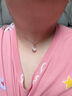 施華洛世奇（SWAROVSKI）LUNA粉色項(xiàng)鏈女送女朋友七夕情人節(jié)生日禮物女5734676 曬單實(shí)拍圖