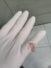 英科醫(yī)療（INTCO）一次性手套丁腈手套中碼100只加厚耐用丁晴白色食品級(jí)橡膠手套 曬單實(shí)拍圖