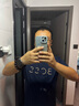 BOSS新款商務(wù)紳士純棉shirt男士圓領(lǐng)半袖休閑上衣T恤短袖 藏青色 L 曬單實(shí)拍圖