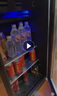 新飛（frestec）冰吧冷藏柜 歐式恒溫紅酒柜酒店家用電冰箱迷你小型單門辦公室保鮮展示留樣茶葉飲料藥品柜 118升黑內(nèi)膽【冷藏+微冷凍+帶燈+帶鎖】 曬單實(shí)拍圖