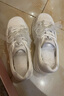 他她（TATA）休閑厚底小白鞋女蕾絲透氣松糕板鞋秋季新款CM601BM5 白色（網(wǎng)面款） 37 曬單實(shí)拍圖