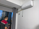 申花空調(diào)補貼 節(jié)能空調(diào)掛機 家用 壁掛式 臥室出租屋 省電變頻  以舊換新 安靜低音快速冷暖獨立除濕 1匹 一級能效 【單冷】全銅管 上門安裝 送貨入戶 曬單實拍圖