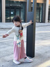 LUSON小O寶童裝寶寶闊腿褲女洋氣秋季2025新款女童靈動(dòng)長褲直筒褲 曬單實(shí)拍圖