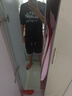 京峋短袖t恤男夏季潮款五分袖學(xué)生男裝衣服百搭港風(fēng)半袖打底衫男體恤 THEY黑色+AB白色 XL 【建議體重110-140斤左右】 曬單實(shí)拍圖