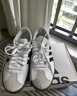 adidas「T頭鞋」VL COURT復(fù)古休閑板鞋德訓(xùn)鞋男女阿迪達(dá)斯輕運(yùn)動(dòng) 白色/黑色/灰色   36 曬單實(shí)拍圖