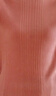 哥弟真的好（GIRDEAR）女裝3D無(wú)縫一線成衣 拼色純羊毛針織衫女A301299 粉 XL (5碼) 曬單實(shí)拍圖