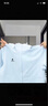 駱駝（CAMEL）【宙斯】單層沖鋒衣戶外登山服防風(fēng)防水運(yùn)動(dòng)外套時(shí)尚風(fēng)衣情侶款 AD12263538A5，寶寶藍(lán)，男女同款 XL 曬單實(shí)拍圖