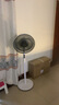 美的（Midea）【國家補貼】電風扇風扇落地扇七葉大風量節(jié)能搖頭電扇家用風扇柔風輕音臥室立式桌面臺扇遙控定時 【升級9H定時+觸控】遙控輕音颶風落地扇35BJD 曬單實拍圖