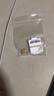 詩普琳黃金耳飾蝴蝶結(jié)5G足金 甜美黃金耳釘 自戴送禮女款七夕情人節(jié)禮物 約1.53g 曬單實拍圖