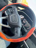 車行合一奧迪方向盤套a4l/q5l/a6l/a3/q3/q5/a6/a4/q2l翻毛皮汽車用品把套 字母款黑色+兩片裝 曬單實(shí)拍圖