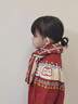SCOTT GOOSE兒童圍巾紅色跨年男孩女童秋冬季過(guò)新年加厚保暖針織毛線(xiàn)寶寶圍脖 紅色麻花# 建議年齡3-12歲 曬單實(shí)拍圖