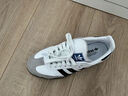 回力君sambaSamba德訓純原桑巴復古男女情侶百搭運動(dòng)休閑校褲戰神板鞋 德迅白色 41 高品質(zhì)（鞋尺碼偏小一碼） 曬單實(shí)拍圖