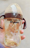 世喜學(xué)飲杯鴨嘴杯重力球兒童水杯ppsu喝水喝奶6-12個月吸管水杯 鴨嘴款+學(xué)飲嘴+直飲吸管L 曬單實拍圖