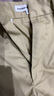 美特斯邦威黑色牛仔中褲男夏季新款時(shí)尚寬松口袋印花七分褲男 杏色 M 170 78A 曬單實(shí)拍圖