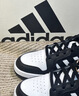 adidas ENTRAP休閑舒適運動板鞋少年感復(fù)古籃球鞋男女阿迪達(dá)斯   白色/黑色   37 曬單實拍圖