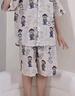 G.DUCKKIDS童裝男童夏裝套裝2025新款洋氣兒童短袖襯衫潮男寶寶痞帥炸街衣服 639短袖套裝 100 【身高95cm左右】 曬單實(shí)拍圖