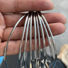 HUH路亞活魚(yú)扣魚(yú)扣戶(hù)外多功能不銹鋼魚(yú)鎖小型魚(yú)輪鎖魚(yú)器垂釣用品 4.7米精雕輪大扣(10枚) 曬單實(shí)拍圖