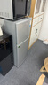 志高（CHIGO）雙門冰箱家用小型一級(jí)能效辦公室出租房宿舍用雙開門中型二門電冰箱節(jié)能省電 一級(jí)能效-擱架款156L【冷凍二層 冷藏四層】 曬單實(shí)拍圖