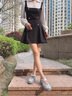妙麗（Millies）品牌松糕厚底運(yùn)動(dòng)鞋2025新款小眾魔術(shù)貼休閑瑪麗珍鞋簡(jiǎn)約百搭女鞋 銀色 39 曬單實(shí)拍圖