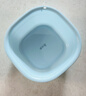 美麗雅 家用臉盆加厚學(xué)生宿舍塑料盆洗臉洗衣盆時(shí)尚洗菜小孩兒童通用盆 魔方盆大號 31.5cm 曬單實(shí)拍圖