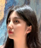 老鳳祥通體925銀一周耳釘女士耳環(huán)耳飾耳墜套裝生日七夕情人節(jié)禮物女友 閃耀星芒通體足銀耳釘禮盒TD635 曬單實拍圖