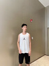 回力冰絲短褲男夏季薄款網(wǎng)眼透氣速干休閑中褲青少年學(xué)院風(fēng)運(yùn)動(dòng)五分褲 黑色(自由態(tài)褲前左下標(biāo)) 2XL (體重160-180斤) 曬單實(shí)拍圖