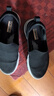 斯凱奇（Skechers）男鞋夏季透氣網(wǎng)面閃穿健步鞋輕便一腳蹬運(yùn)動(dòng)休閑鞋子男送七夕禮物 曬單實(shí)拍圖