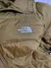 The North Face北面羽絨服男戶外高蓬保暖鵝絨防潑水7W7G 綠色/1OB XL 曬單實拍圖