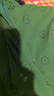 三彩2025夏季新款款刺繡連衣裙V領(lǐng)法式收腰A字裙短裙疊穿M 曬單實(shí)拍圖
