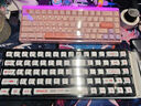 狼蛛（AULA）HERO 68HE Ultra鋁坨坨磁軸鍵盤(pán)RT電競(jìng)游戲客制化機(jī)械有線RGB燈效萬(wàn)磁王軸無(wú)畏契約8K回報(bào)率 68Ultra 電泳粉色【粉皇磁軸】碳定位板 曬單實(shí)拍圖