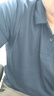 迪卡儂（DECATHLON）Polo衫男女運(yùn)動(dòng)T恤夏翻領(lǐng)男短袖寬松半袖公司工服速干T恤 男款-藏青 XL 曬單實(shí)拍圖