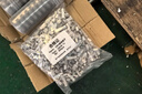 伊萊科（ELECALL）OT冷壓裸端子快速接線(xiàn)銅鼻子紫銅鍍銀端頭線(xiàn)耳電線(xiàn)纜連壓接 加厚圓型OT16-8 (90個(gè)/包)1包 曬單實(shí)拍圖