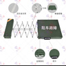 虎力盾【京倉速達(dá)】遙控路障軍綠色 阻車路障便攜式伸縮道路破 胎阻車器 曬單實(shí)拍圖