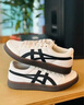 Onitsuka Tiger鬼塚虎男女款復(fù)古德訓(xùn)鞋輕便透氣運動休閑板鞋TOKUTEN 1183B938 白色/黑色 43.5 曬單實拍圖