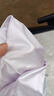 莫代爾夏季冰絲睡裙女蕾絲花邊簡(jiǎn)約氣質(zhì)純欲風(fēng)顯瘦ins性感薄款家居服  淺紫紫 XL 110-130斤穿 曬單實(shí)拍圖
