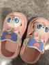 巴拉巴拉寶寶洞洞鞋兒童拖鞋夏季軟底防滑洗澡嬰兒幼兒室內(nèi)家居女童涼拖鞋 曬單實拍圖