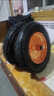 安俊晟推車(chē)單輪.-獨輪充氣輪寸工礦輪子/-力車(chē)輪車(chē)胎雞公車(chē)輪 14寸黃色普通充氣輪一個(gè) 曬單實(shí)拍圖