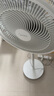 美的（Midea）電風(fēng)扇家用7葉落地扇搖頭電風(fēng)扇循臥室宿舍輕音風(fēng)扇臺(tái)式桌面小型風(fēng)扇臺(tái)地兩用升級款 白色丨7葉臺(tái)地兩用 曬單實(shí)拍圖