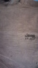 JEEP SPIRIT吉普短袖t恤男士夏季竹節(jié)純棉上衣服潮牌休閑體恤男裝 深灰 3XL  曬單實拍圖