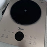 美的（Midea）【家電政府補貼】電磁爐多檔調(diào)節(jié)家用火鍋爐 2200W大功率爆炒一體玻璃面板勻火加熱 鉑鉆系列 鉑鉆2200W大功率 曬單實拍圖
