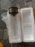 【?京東物流配送】高硼硅雙層玻璃杯大容量泡茶杯水杯子茶水分離 【雙層加厚】茶杯 350ml 1只 曬單實(shí)拍圖