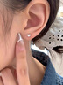 999足銀精致愛(ài)心耳線女2025新款小眾設(shè)計(jì)純銀養(yǎng)耳洞耳環(huán)耳飾送禮 愛(ài)心耳線【一對(duì)】精美禮盒 曬單實(shí)拍圖
