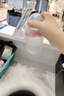 可么多么（como tomo）奶瓶嬰兒奶瓶新生兒斷奶仿母乳硅膠奶瓶3-6個月250ml粉 曬單實拍圖