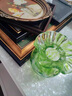 BYLURE品牌琉璃花瓶玻璃綠色輕奢高級感擺件客廳插花透明水養(yǎng)水培器 琉璃福袋花瓶 曬單實(shí)拍圖