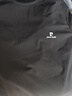 皮爾卡丹（pierre cardin）短袖T恤男夏季半袖短褲冰絲速干套裝休閑長(cháng)褲兩件套 黑色 2XL 曬單實(shí)拍圖