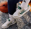 adidas ENTRAP休閑舒適運(yùn)動(dòng)板鞋少年感復(fù)古籃球鞋男女阿迪達(dá)斯   白色/綠色/藍(lán)色   40 曬單實(shí)拍圖